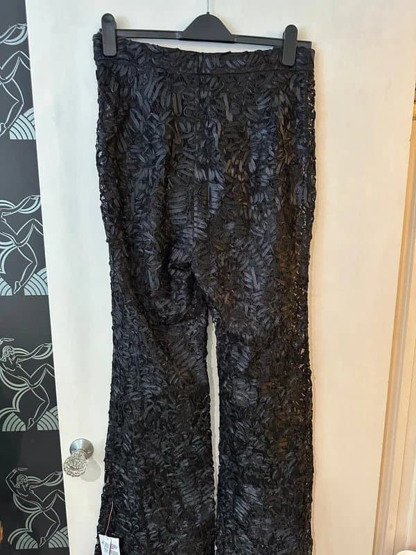 ASOS ASOS Luxe Black Lace Blazer/Trouser Combo BNWT Size 14