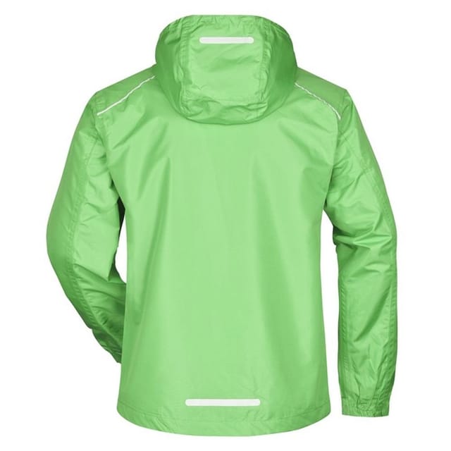 James and Nicholson James and Nicholson Men's Waterproof Jacket in Bright Green - 2