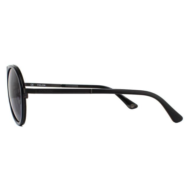 Police Police Men's Aviator Matte Gunmetal Grey Sunglasses - 3