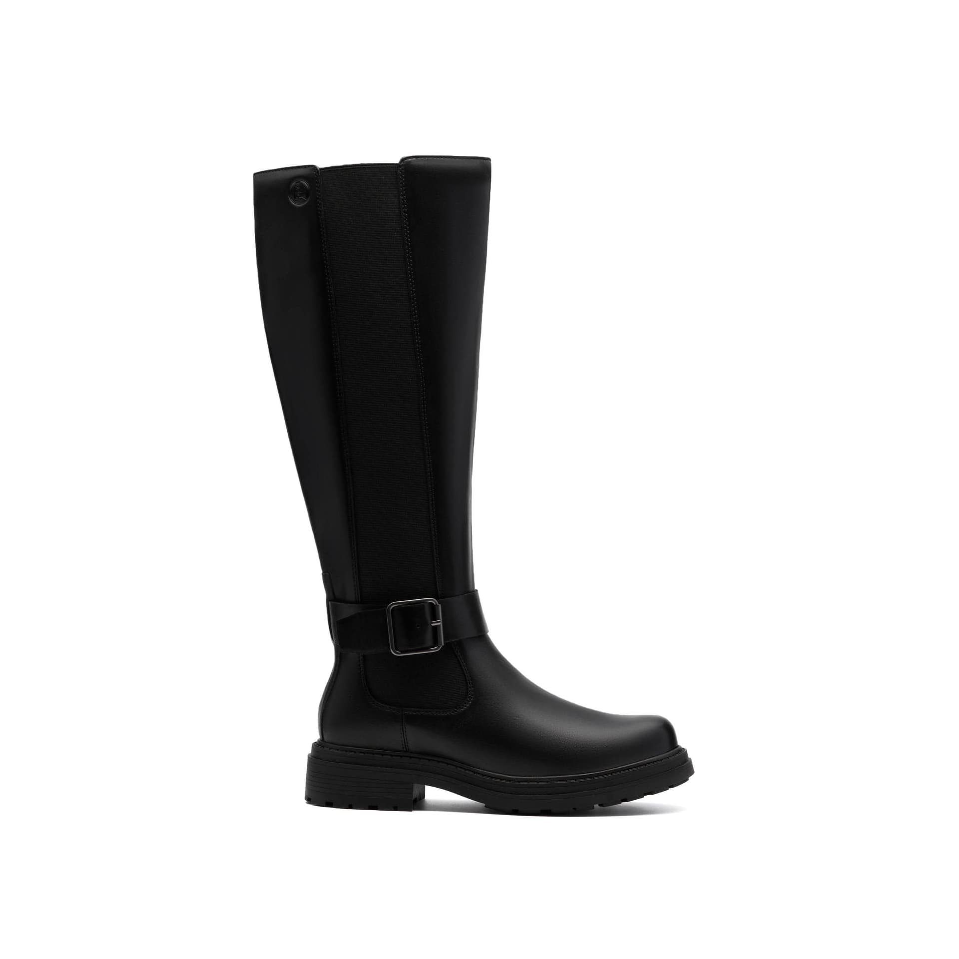 Clarks Clarks Women's Orinoco 3 Tall Black Leather Knee High Boots