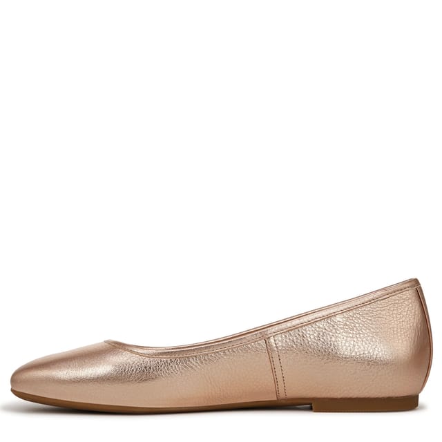 Vionic Vionic Women's Orinda 2 Skimmer Ballerina Shoe in Rose Gold - 2