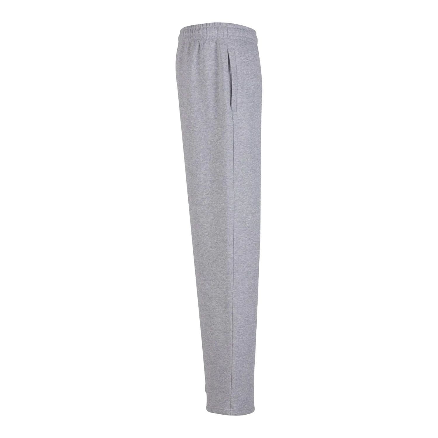 New Morning Studios New Morning Studios Men's Basic Tracksuit Bottoms in Grey - 4