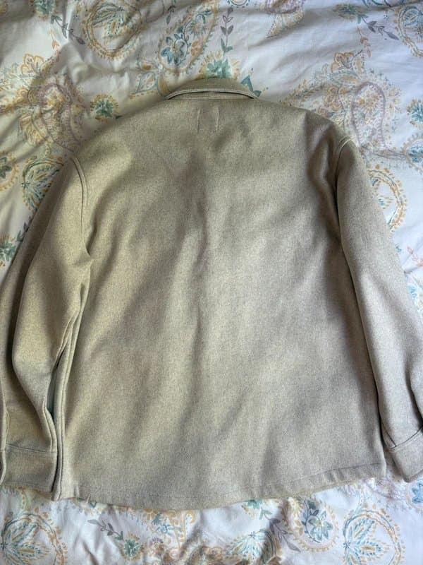 Bershka Oversized beige shacket