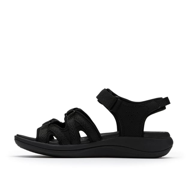 Clarks Clarks Women's Mira Madi Black Strappy Sandals - 2