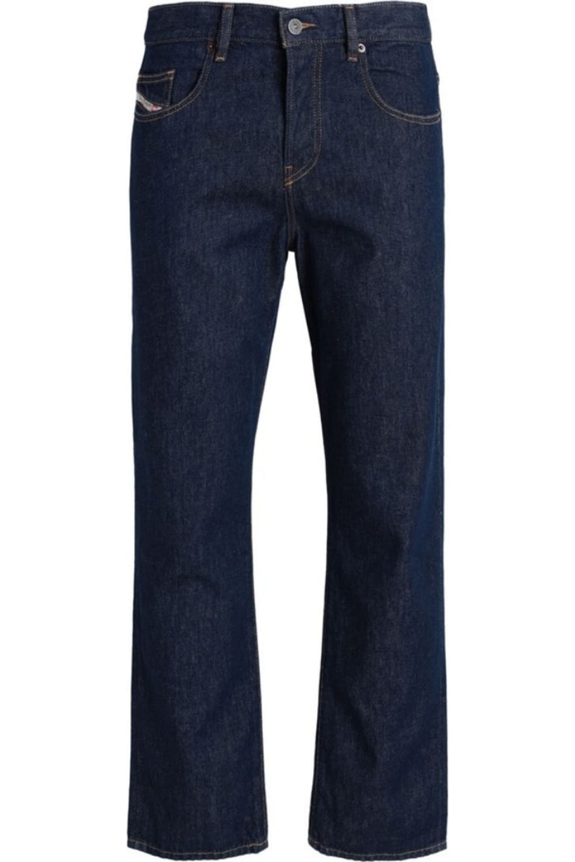 Diesel Diesel Men's D-Viker Dark Denim Blue Jeans in Navy