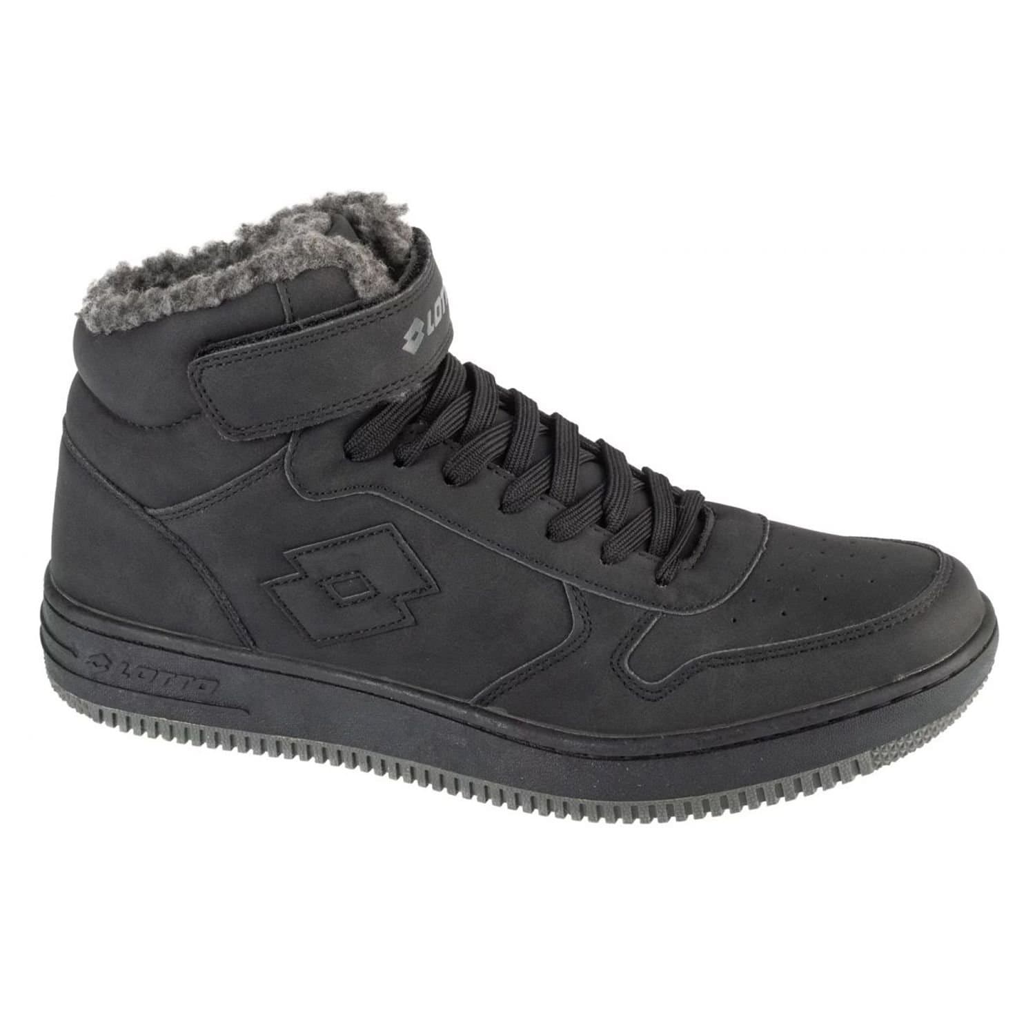 Lotto Lotto Men's Paliot Winter High Top Trainers in Black