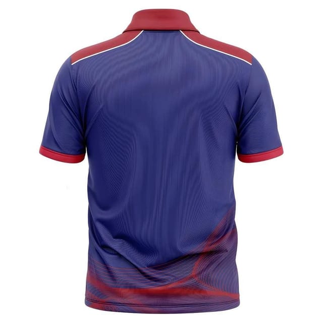 Nepal Nepal Men's Mens 2025-2026 Cricket ConcepT-Shirt in Navy - 2