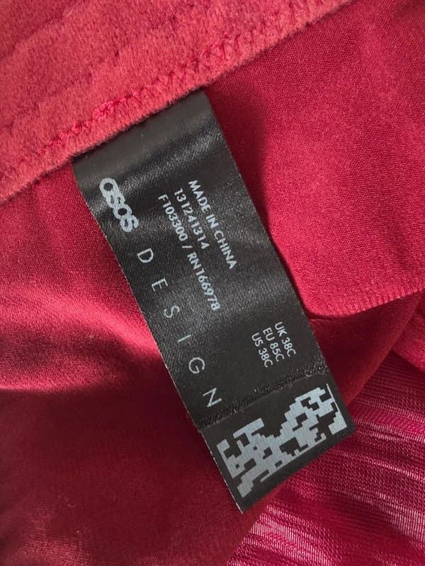 ASOS Satin underwired cup detail corset top
