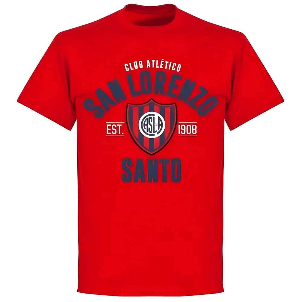 San Lorenzo San Lorenzo Men's Established T-Shirt in Red