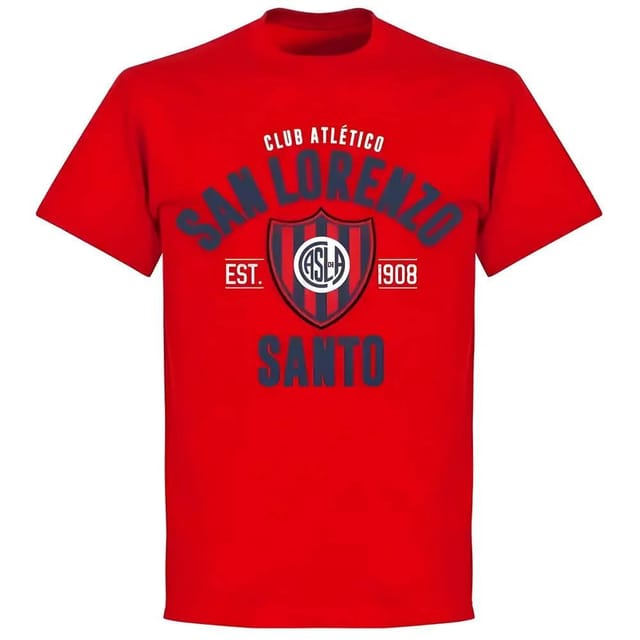 San Lorenzo San Lorenzo Men's Established T-Shirt in Red - 2
