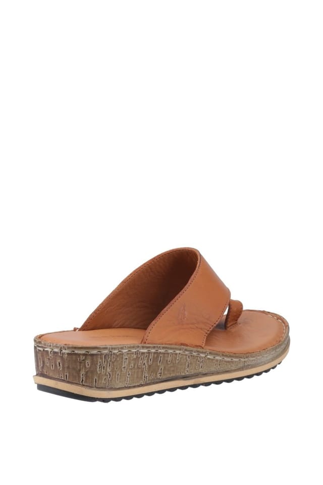 Hush Puppies Hush Puppies Women's Elissa Toepost Sandal in Tan - 2