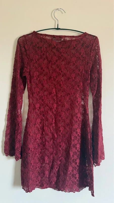 ASOS Mesh lace dress