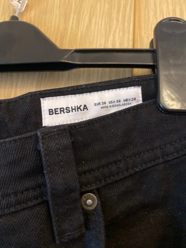 Bershka Black Y2K Jeans