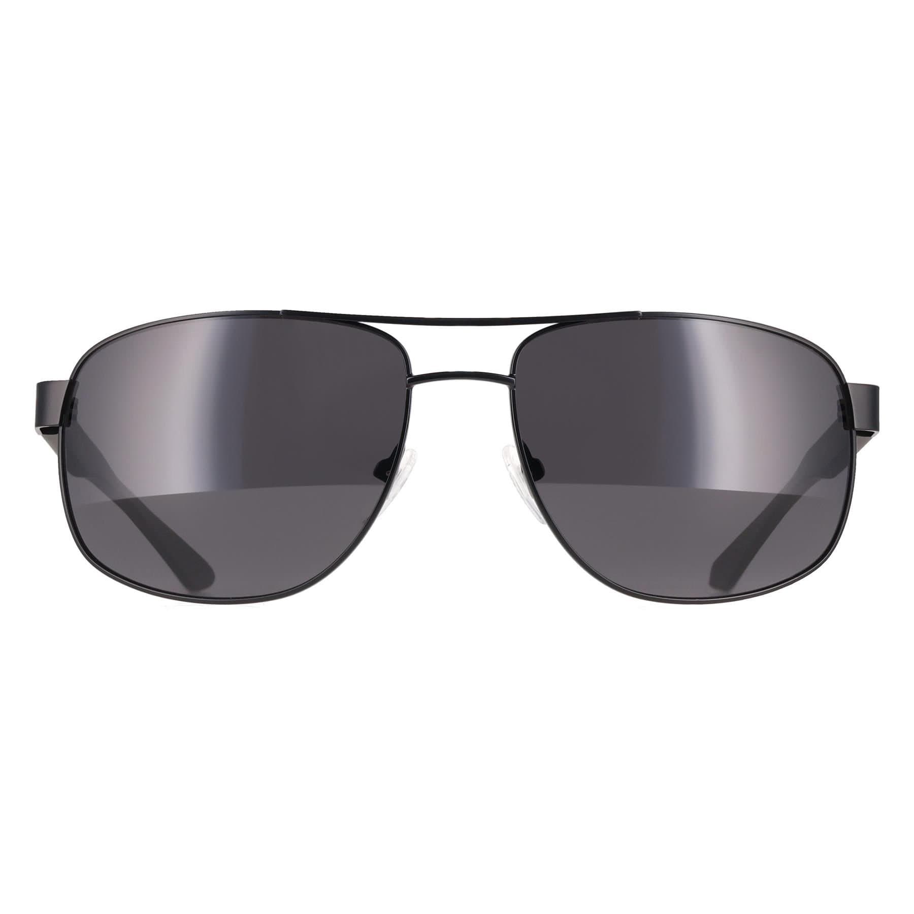 Calvin Klein CALVIN KLEIN Men's Aviator Matte Black Charcoal Dark Grey CK20319S