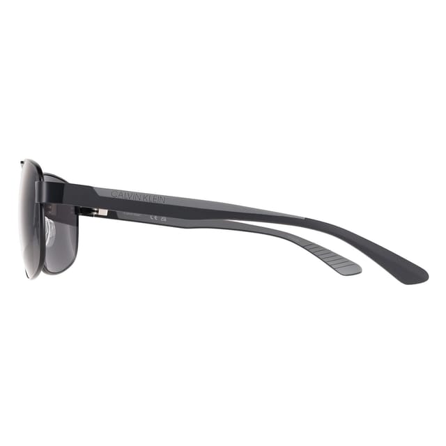 Calvin Klein CALVIN KLEIN Men's Aviator Matte Black Charcoal Dark Grey CK20319S - 3