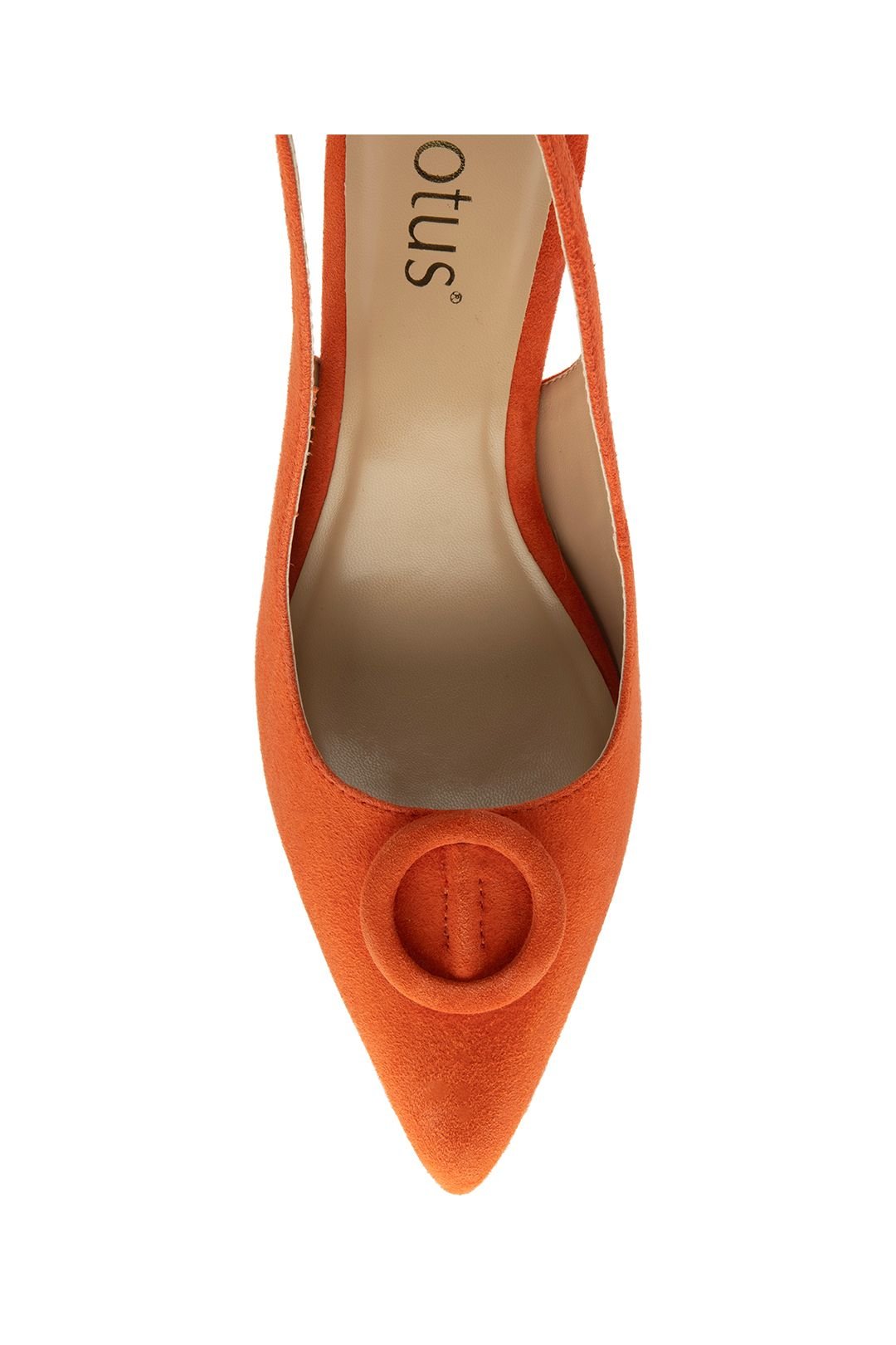 Lotus Lotus Women's 'Delfina' Slingback Court Shoes in Orange - 4