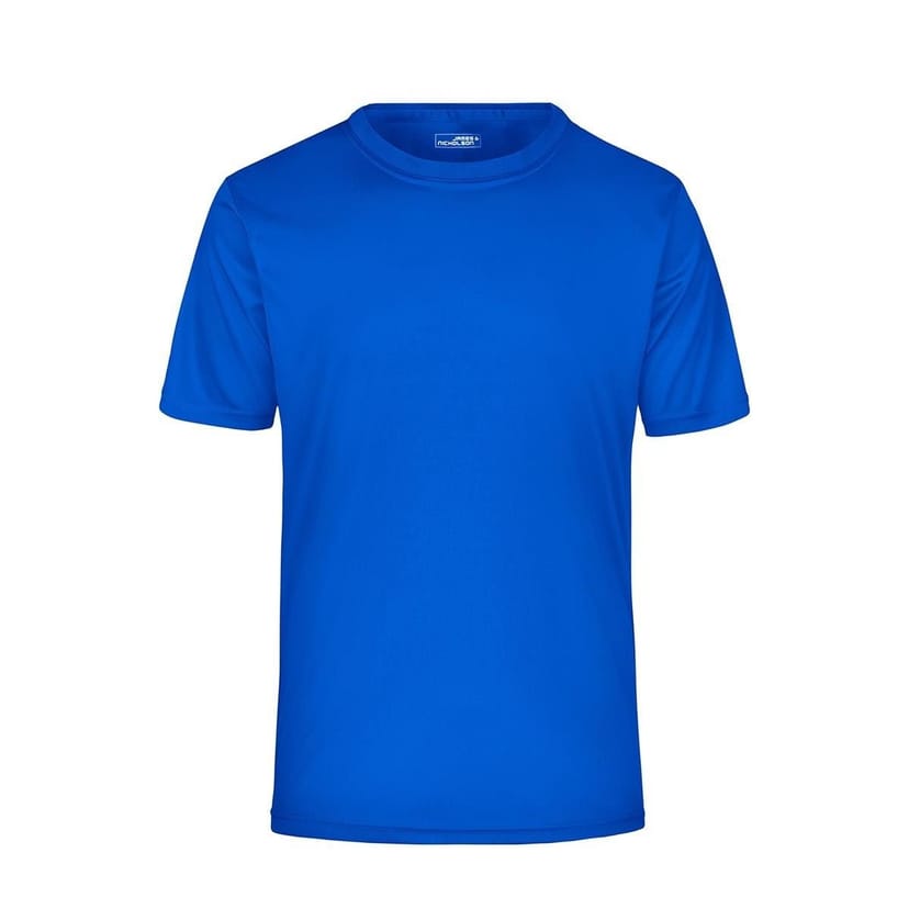 James and Nicholson James and Nicholson Men's Active T-Shirt in Blue - 1