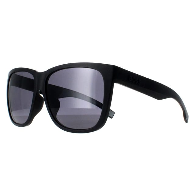 Hugo Boss Hugo Boss Men's Square Matte Black Grey Dark Grey BOSS 1453/F/S - 2