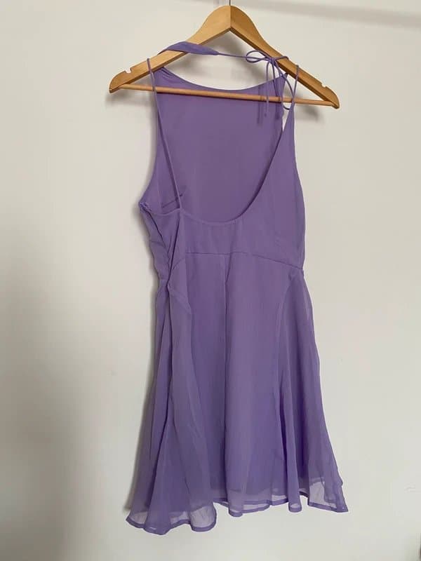 ASOS Design ASOS Design Low Back Lilac Mini dress