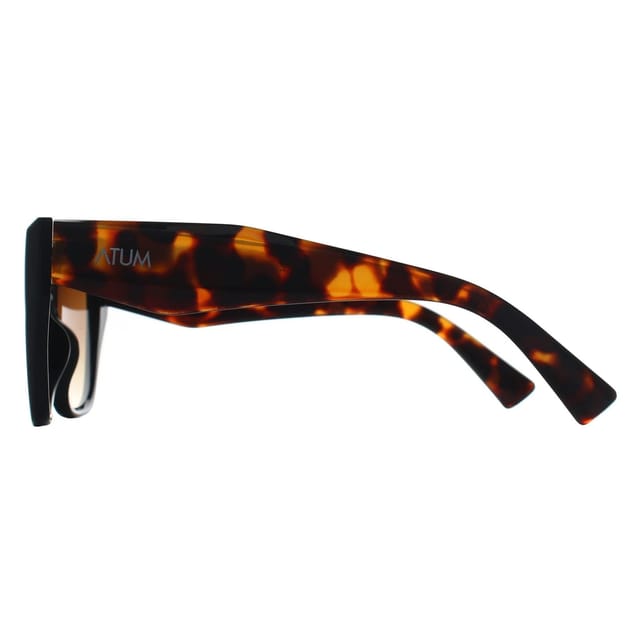 Atum Atum Women's Cat Eye Shiny Black & Havana Brown Gradient Zenith - 3