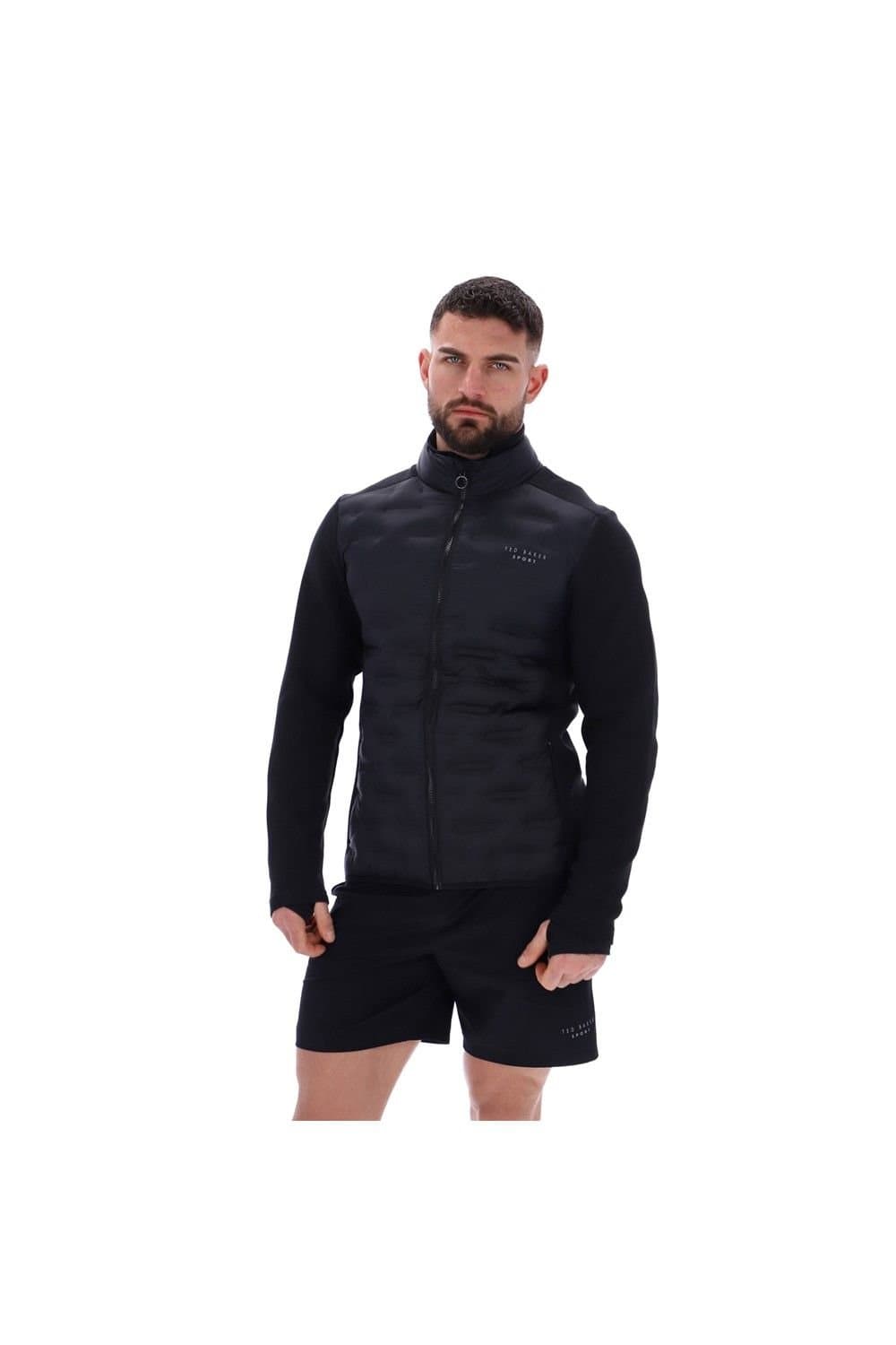 Ted Baker Ted Baker Men's Connor Training Quilted Insulated Jacket in Black