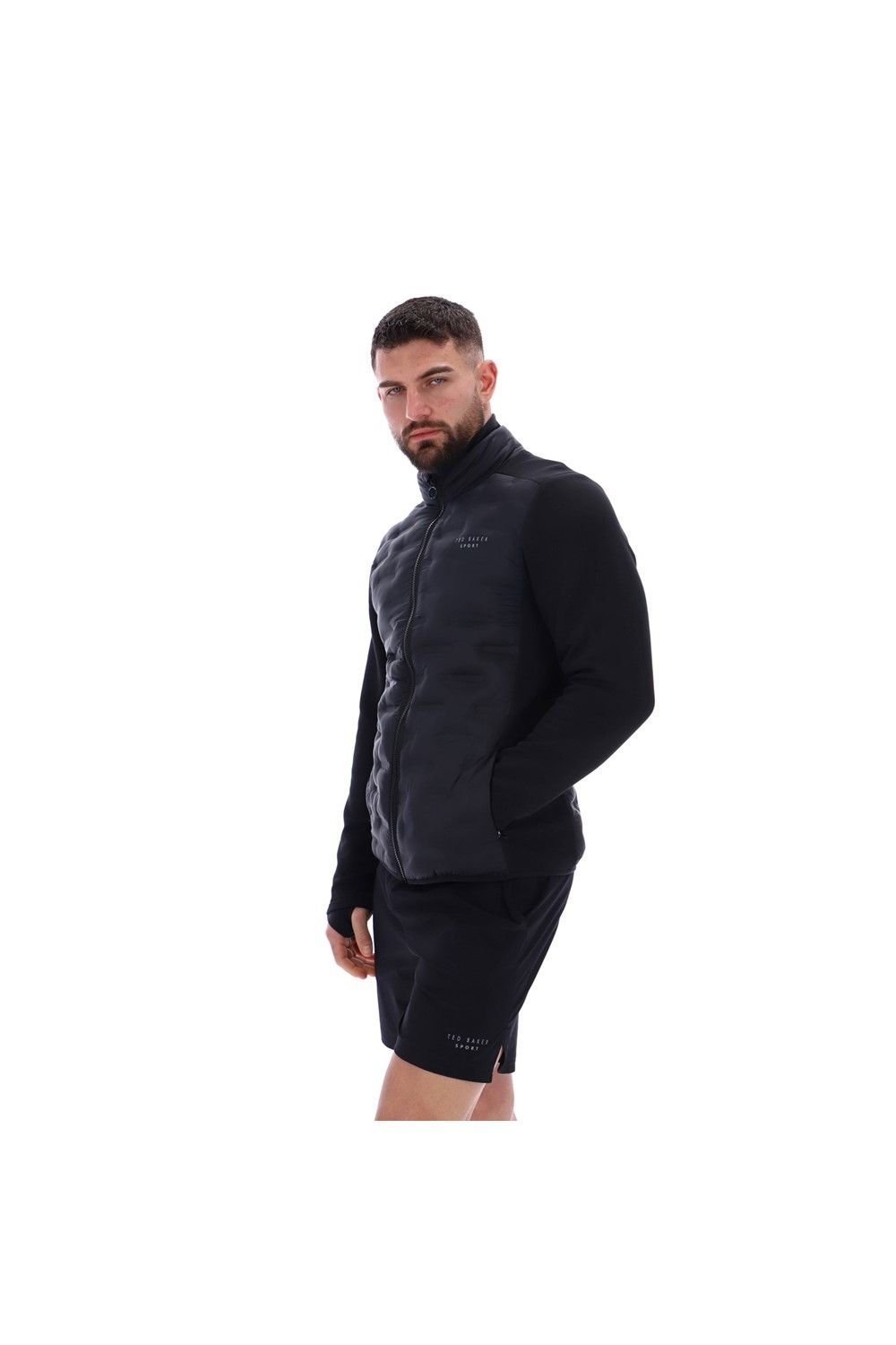 Ted Baker Ted Baker Men's Connor Training Quilted Insulated Jacket in Black - 3