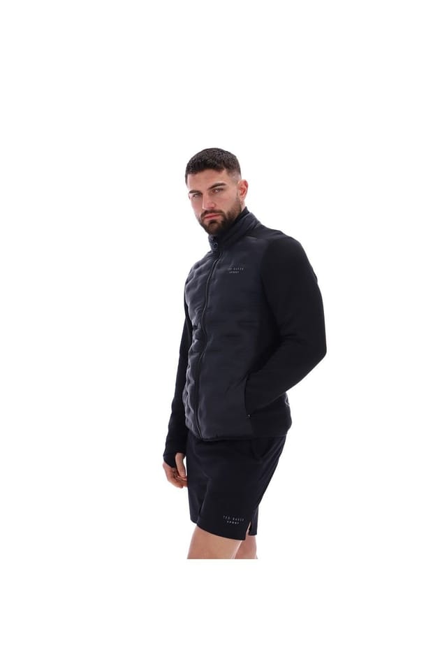 Ted Baker Ted Baker Men's Connor Training Quilted Insulated Jacket in Black - 3