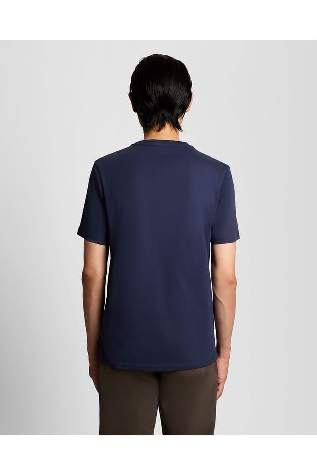 Lyle & Scott Lyle & Scott Men's Plain T-Shirt Navy - 2