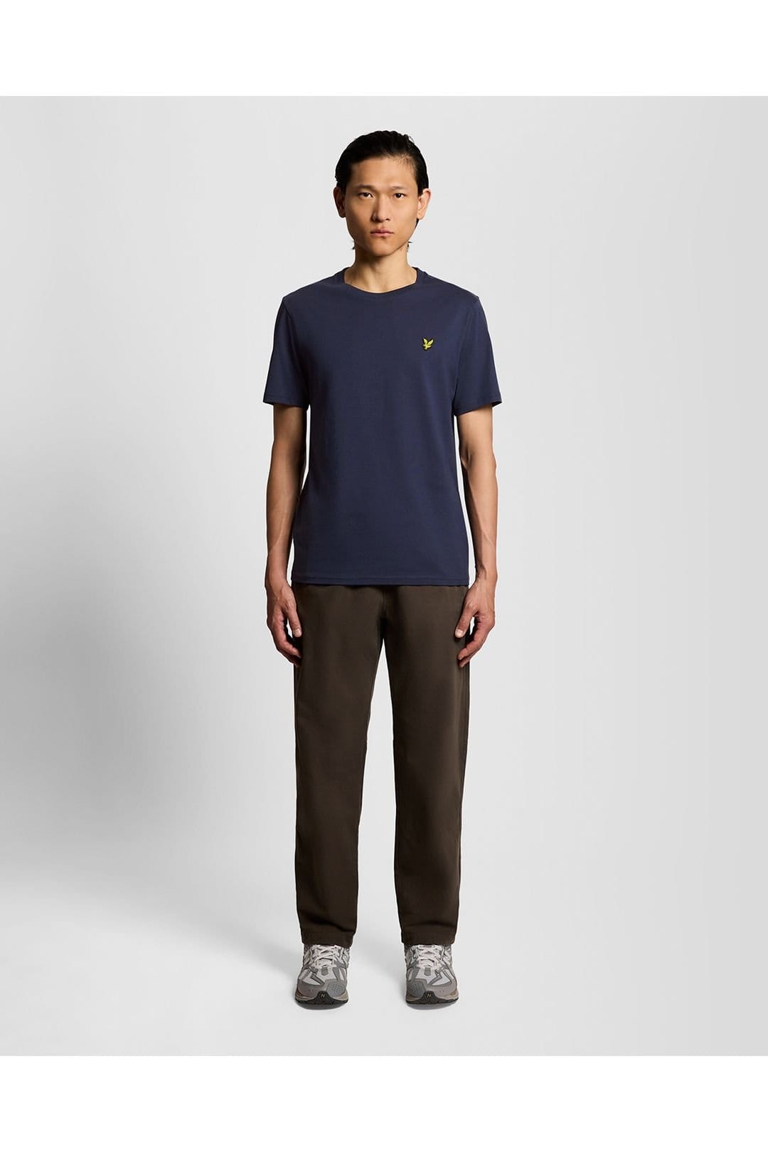 Lyle & Scott Lyle & Scott Men's Plain T-Shirt Navy - 4