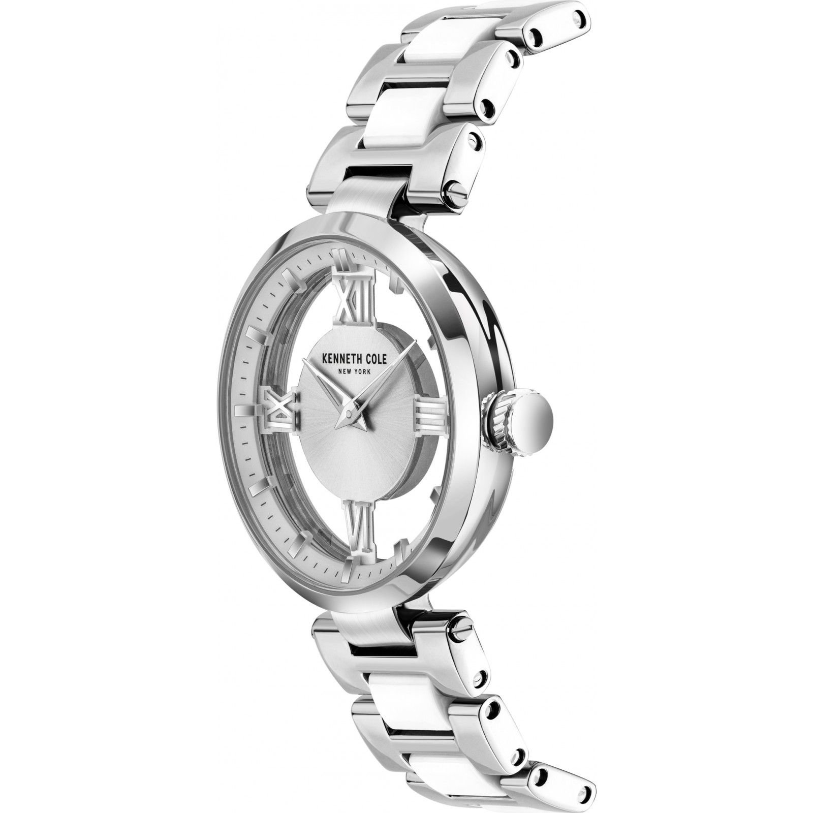 Kenneth Cole Kenneth Cole Women's 10008030A Classic 32mm Quartz Watch in Silver - 3