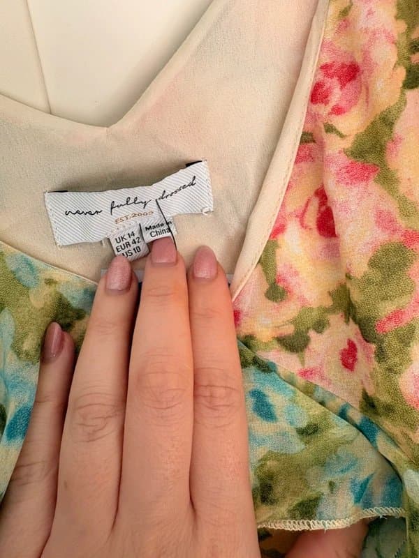 Never Fully Dressed Never Fully Dressed Floral Summer Ruffle Dress