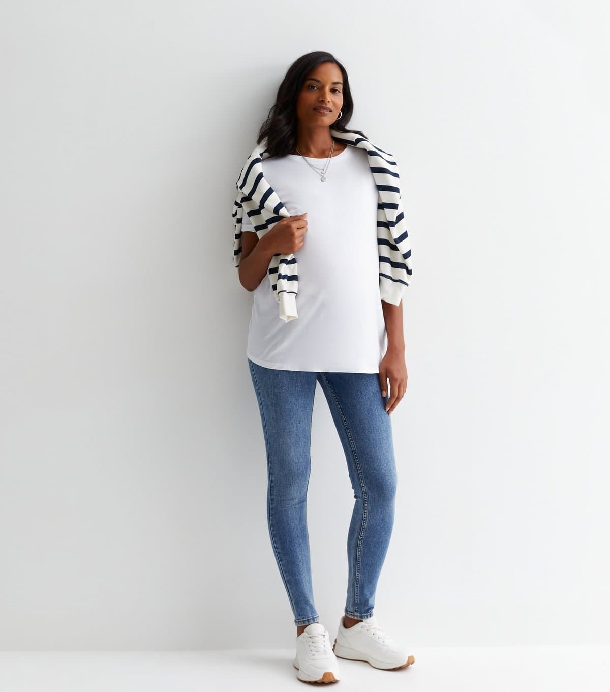 New Look New Look Maternity Blue Under Bump Lift & Shape Jeggings