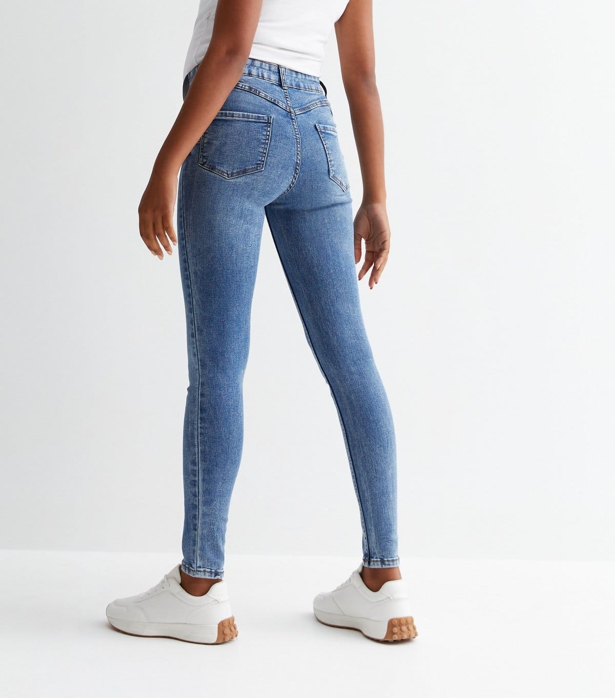 New Look Women's Maternity Blue Under Bump Lift & Shape Emilee Jeggings New Look - 4