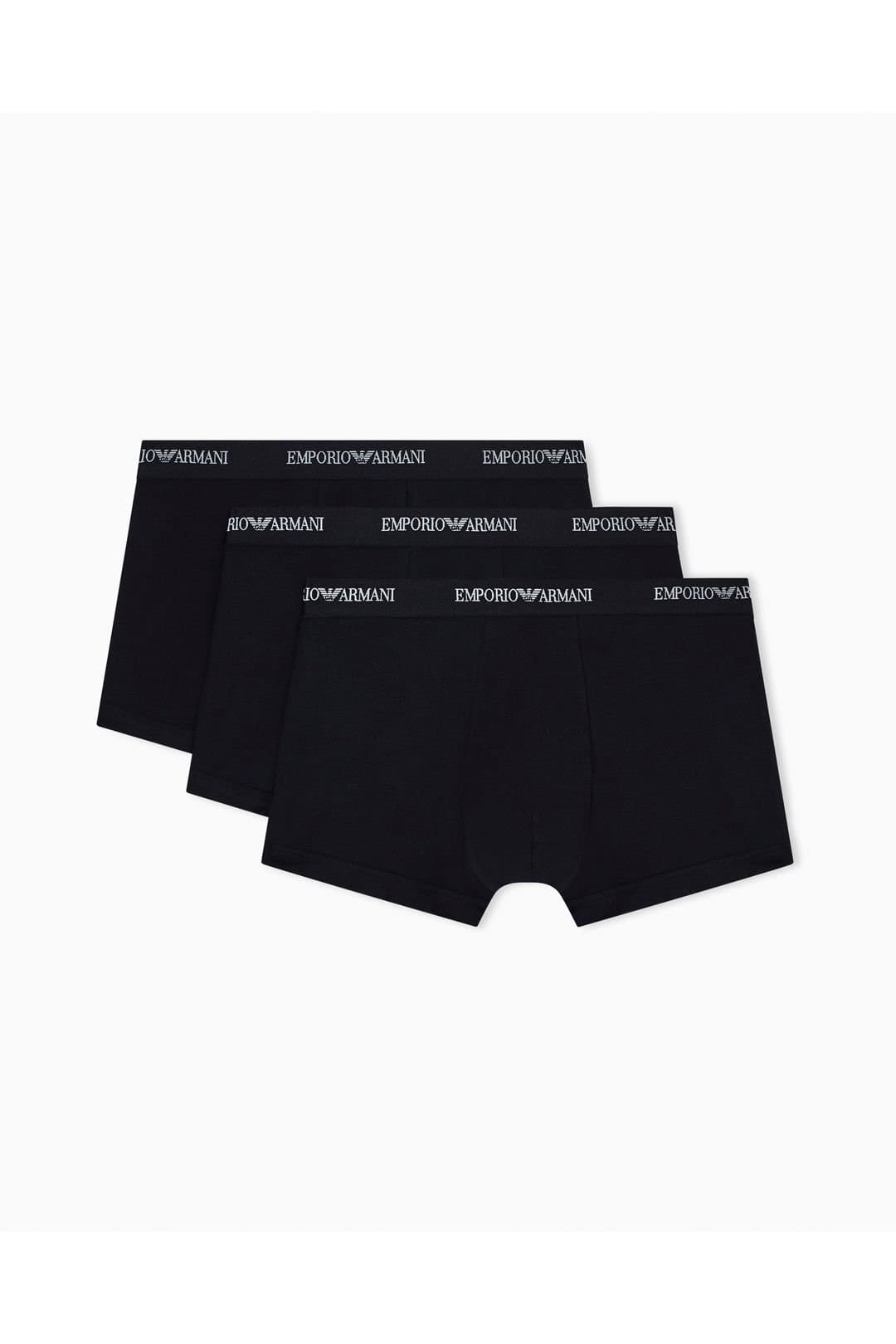Emporio Armani Emporio Armani Men's 3-PACK TRUNK BLACK