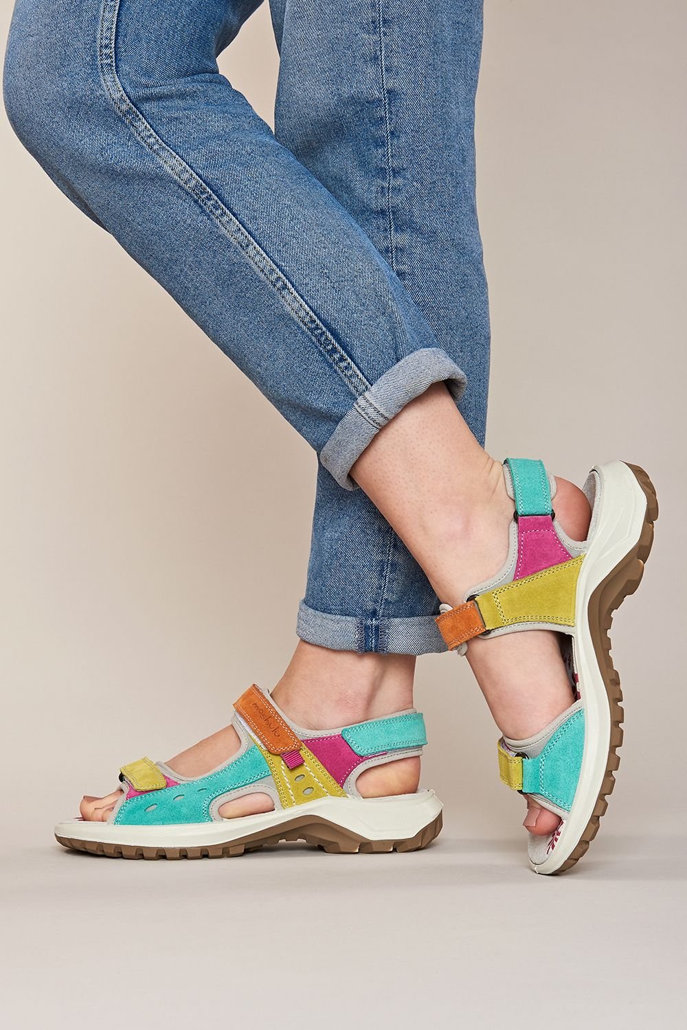 Moshulu Moshulu Women's 'Wembury' Suede Adventure Sandals - 4