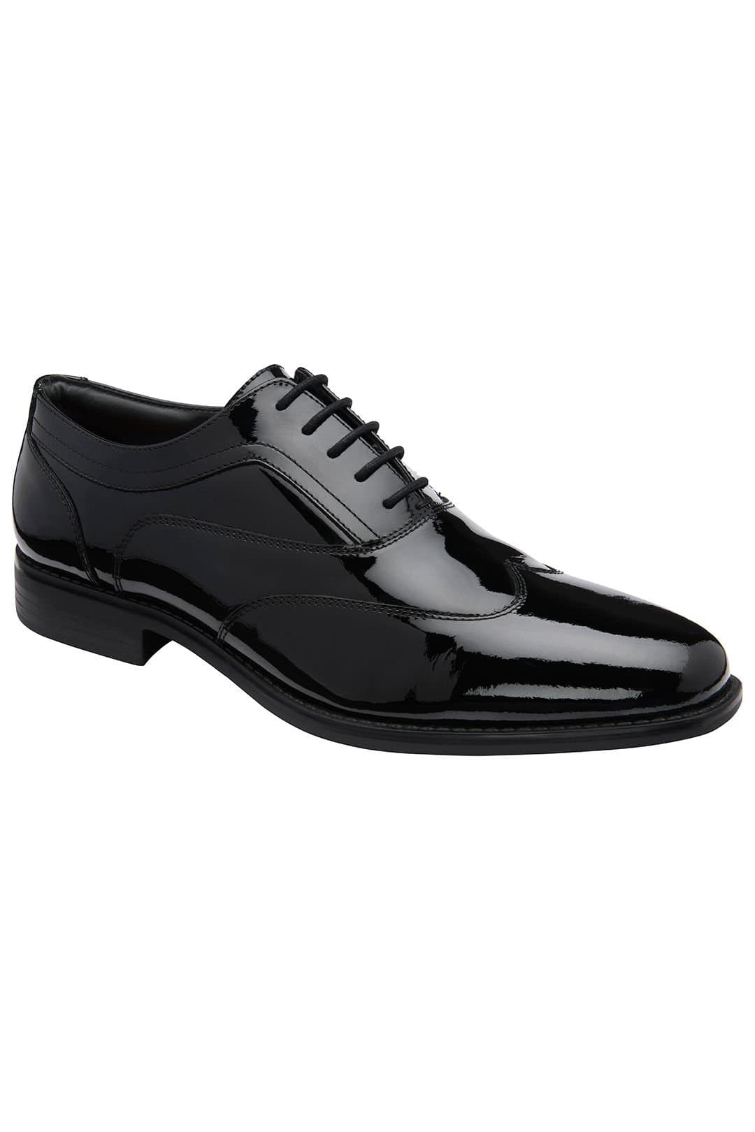 Frank Wright Frank Wright Men's Leather 'Droy' Oxford Shoes in Black