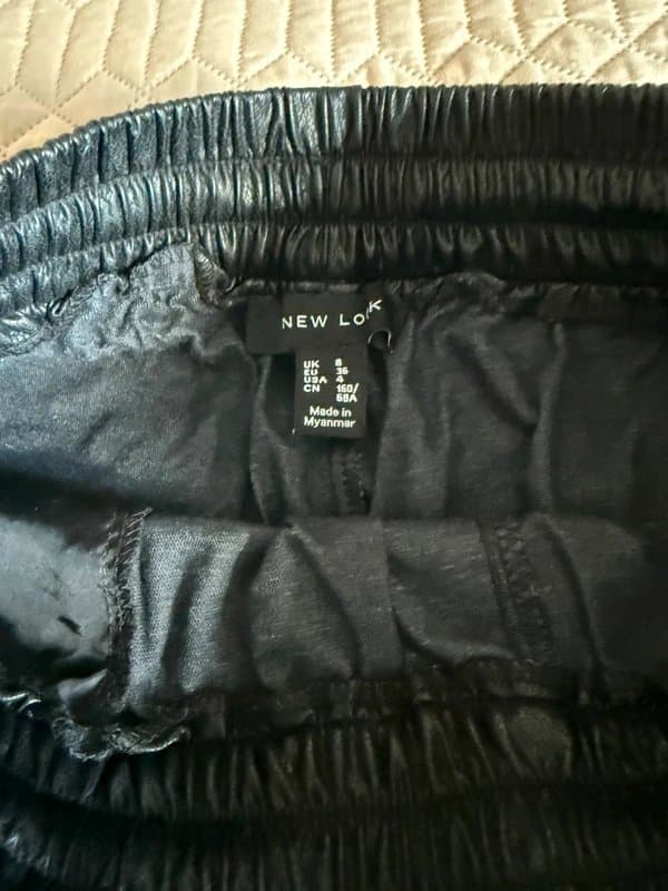 New Look Leather trouser