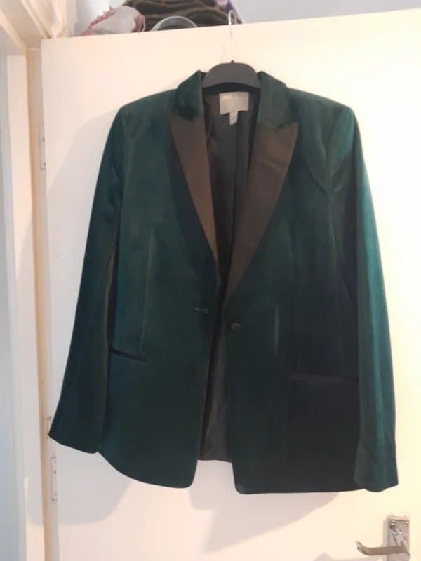 ASOS Asos velvet and satin jacket