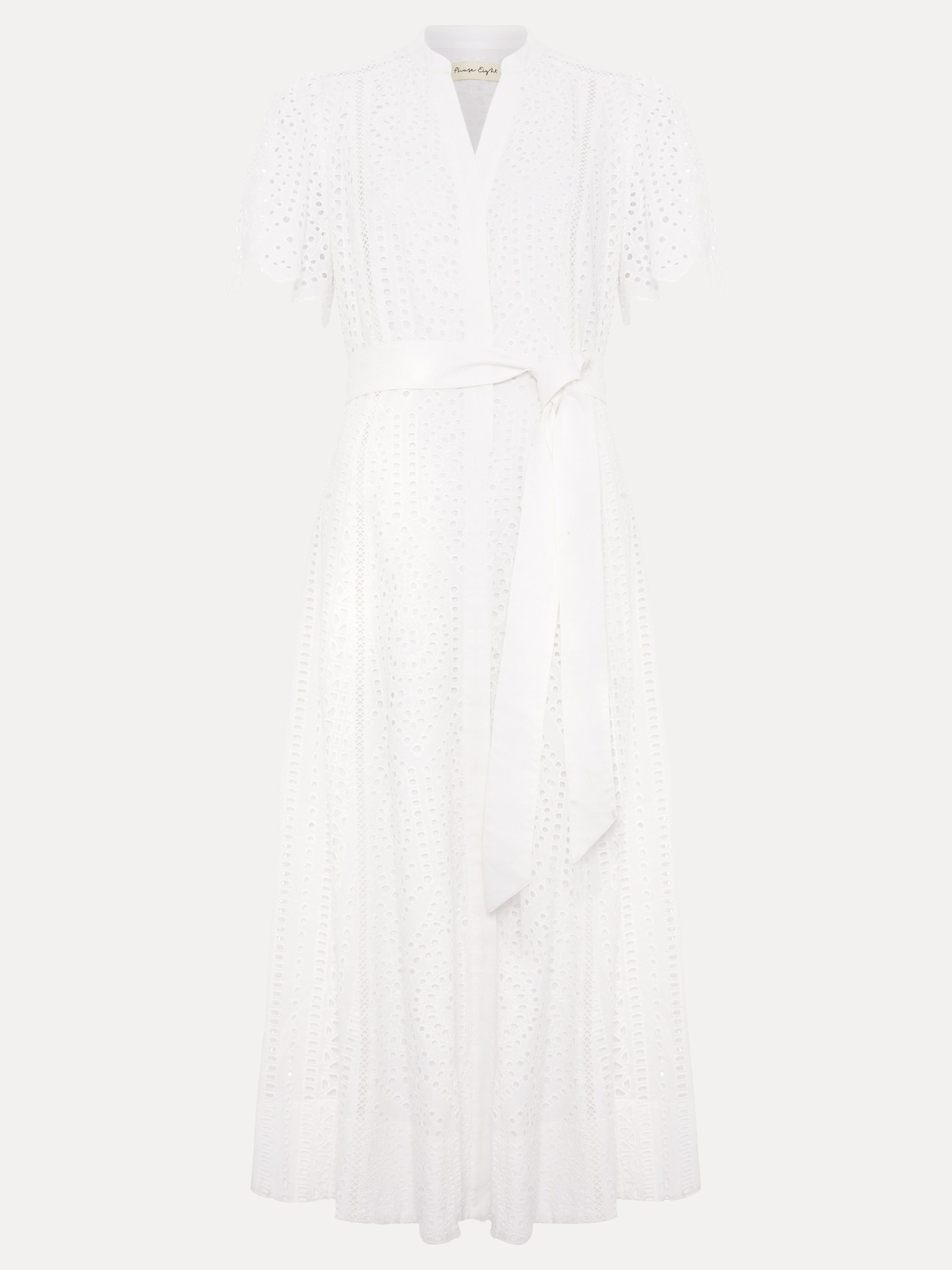 Phase Eight Phase Eight Women's Aletta Midi Dress in White - 2