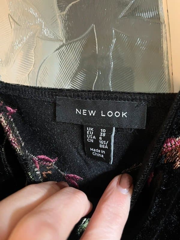 New Look Velvet cami top