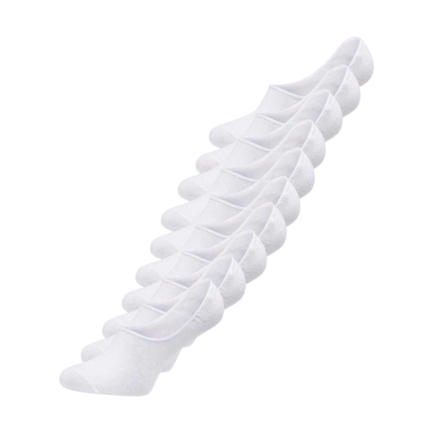 jack & jones Jack & Jones Men's Liner Socks (Pack of 10) in White