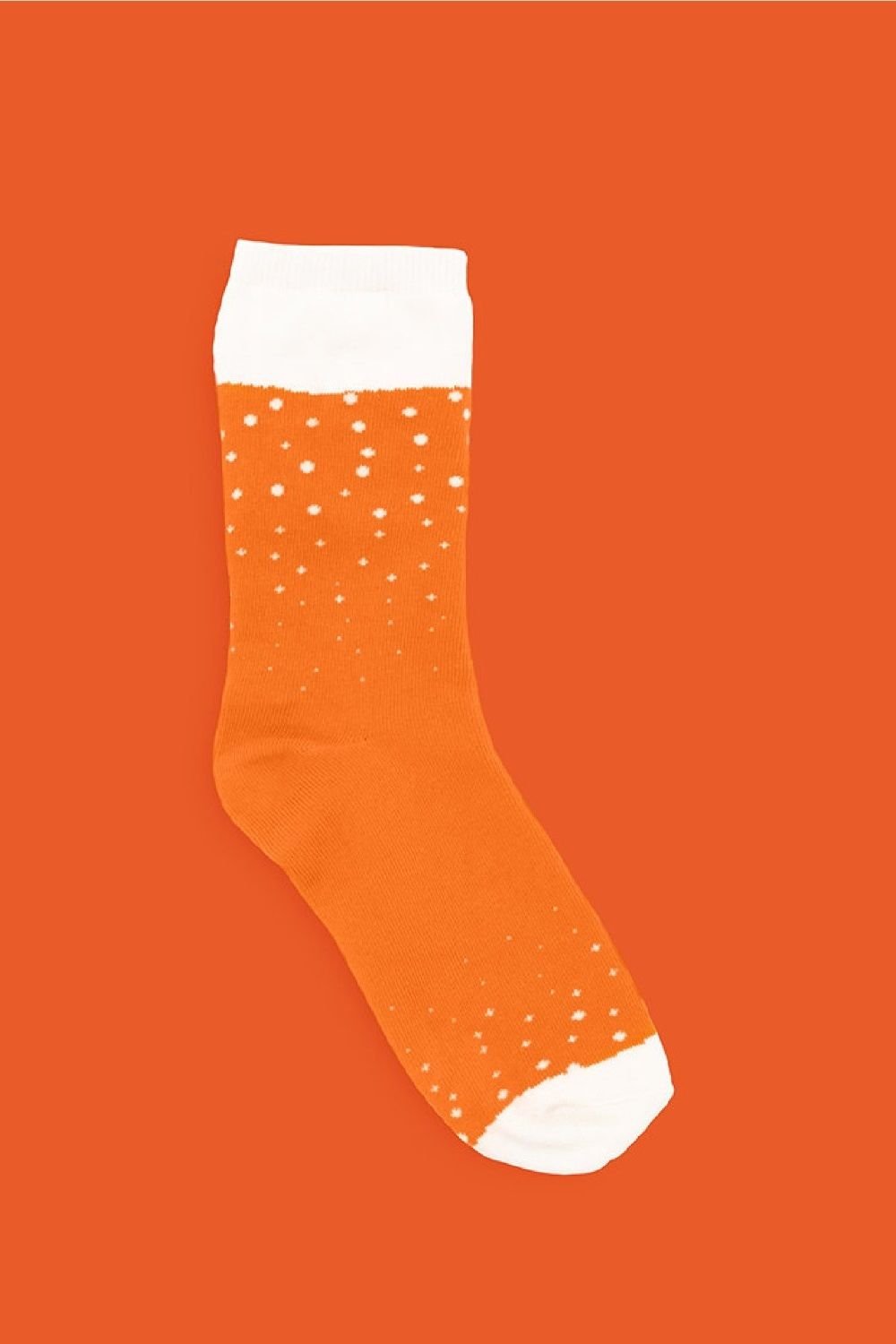 Suck UK Suck UK Men's Ale Beer Socks in Realistic Beer Can Gift Pack in Orange - 2