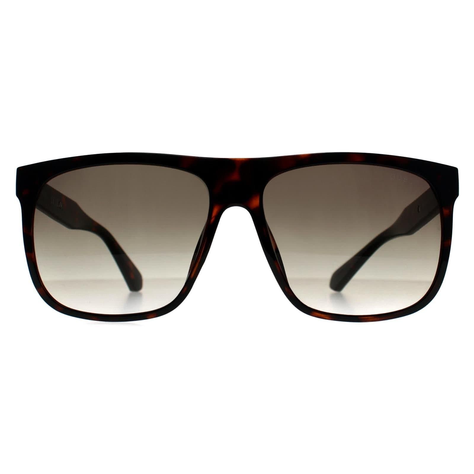 Guess Guess Men's Square Dark Havana Brown Gradient GF5072