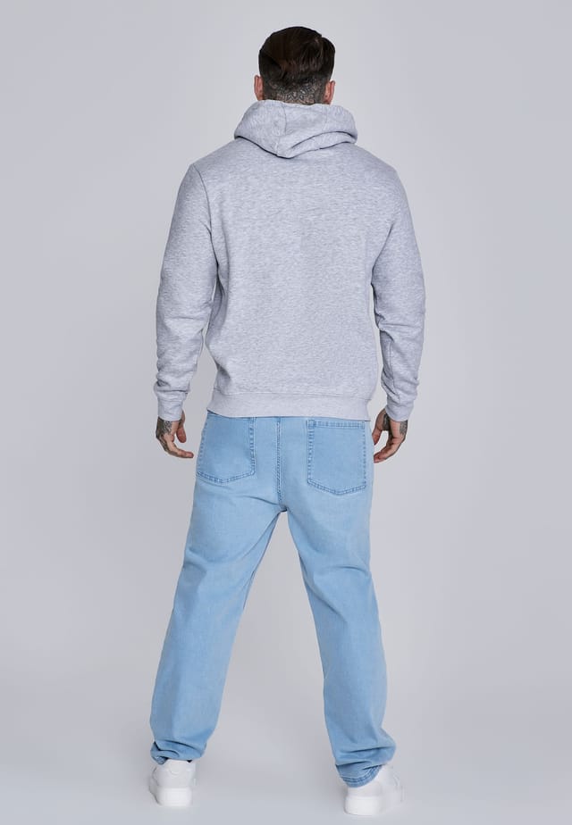 SikSilk SikSilk Men's Essentials Hoodie in Grey - 3