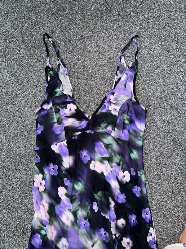 ASOS Brand new blurred floral slip dress from ASOS