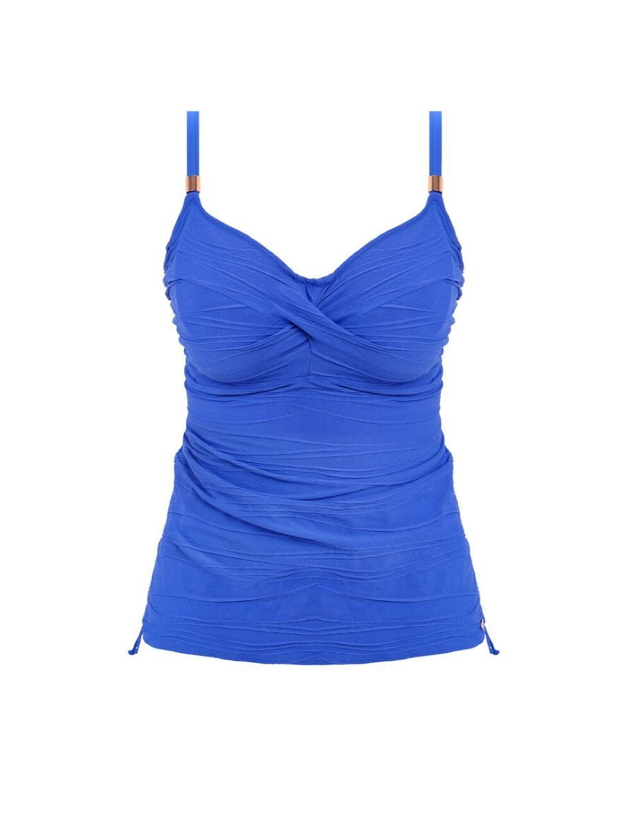Fantasie Fantasie Women's Beach Waves Twist Front Tankini in Blue - 4