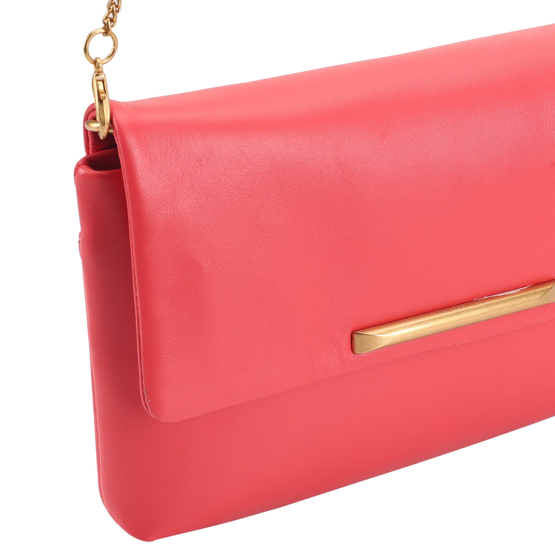 Paul Costelloe Paul Costelloe Women's Tilda Leather Clutch in Pink - 4