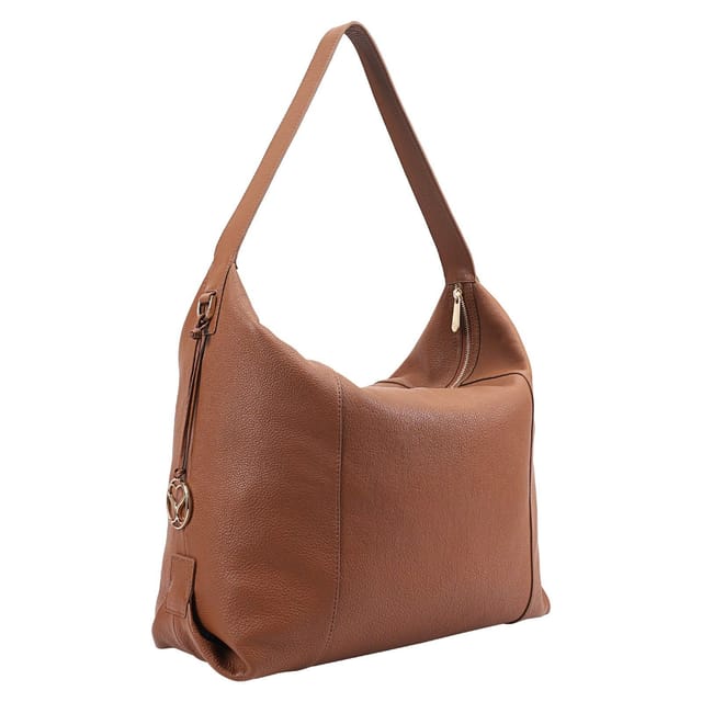 Sosandar SOSANDAR Women's Berkeley Leather Shoulder Bag in Tan - 2