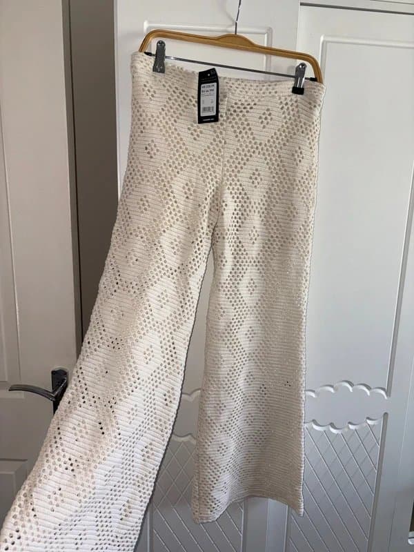 New Look Crochet trousers