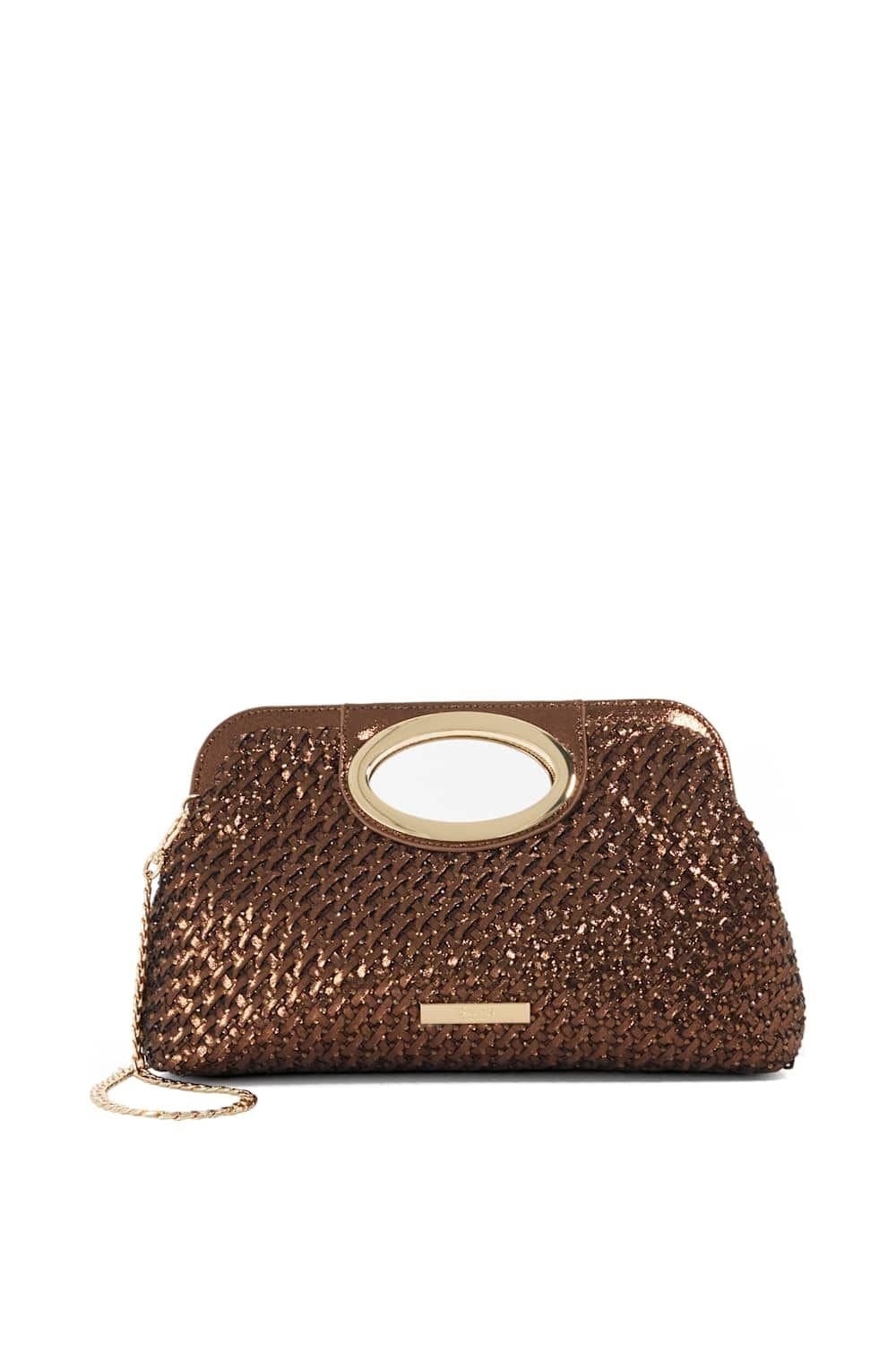 Dune London Dune London Women's 'Ellsaz' Clutch in Brown